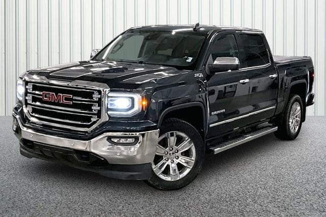 Used 2018 GMC Sierra 1500 SLT with VIN 3GTU2NEC7JG124694 for sale in Martinsville, IN