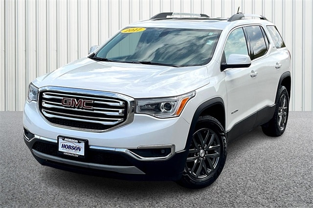 Used 2017 GMC Acadia SLT-1 with VIN 1GKKNMLS4HZ118756 for sale in Bedford, IN