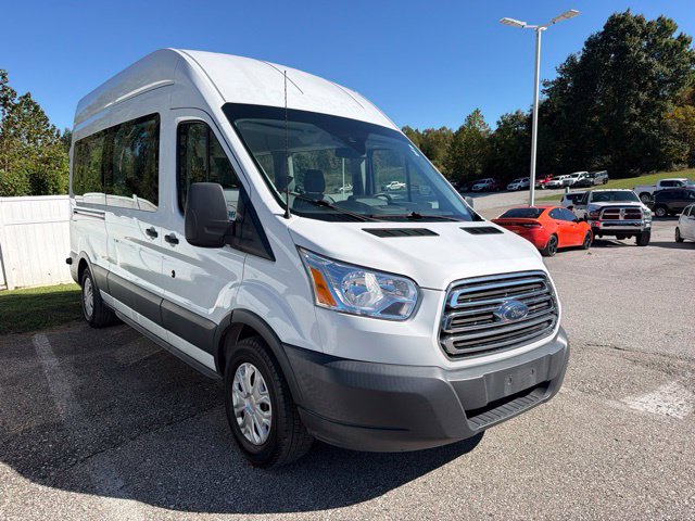 Oxford White 2018 Ford Transit Passenger Van 6-Speed Automatic Overdrive