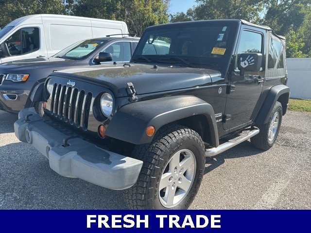 Used 2013 Jeep Wrangler Sport with VIN 1C4AJWAG3DL528040 for sale in Martinsville, IN