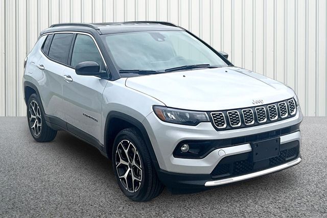 Silver Zynith 2025 Jeep Compass Limited 4WD SUV / Crossover Four-Wheel Drive 8-Speed Automatic