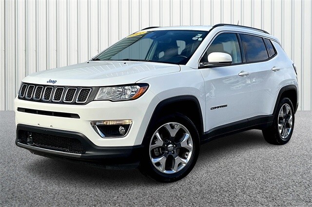 Used 2021 Jeep Compass Limited with VIN 3C4NJDCB8MT561482 for sale in Bedford, IN