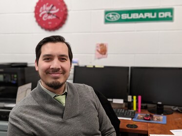 Staff member Tahsjun Mendiola from 4d2bb0612aff