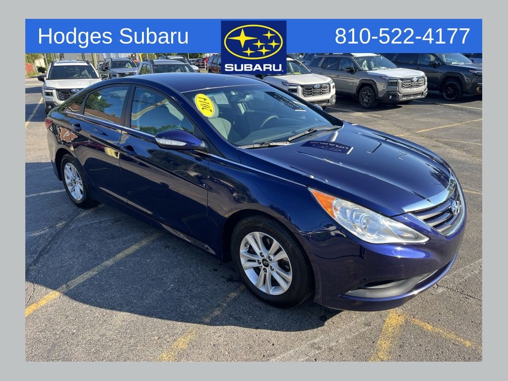 Used 2014 Hyundai Sonata GLS with VIN 5NPEB4AC1EH887845 for sale in Ferndale, MI