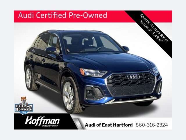 Used 2023 Audi Q5 45 S Line Premium SUV WA1EAAFY4P2177469 in Watertown, CT