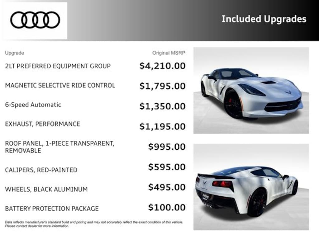 Used 2014 Chevrolet Corvette Stingray Z51