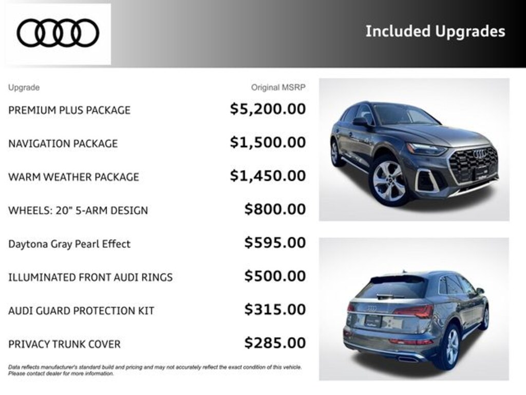 Certified 2023 Audi Q5 45 S line Premium Plus