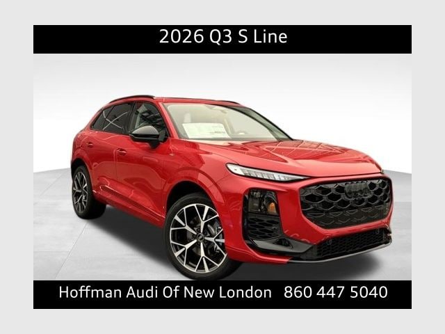 Progressive Red 2026 Audi Q3 SUV / Crossover All-Wheel Drive 7-Speed Automatic