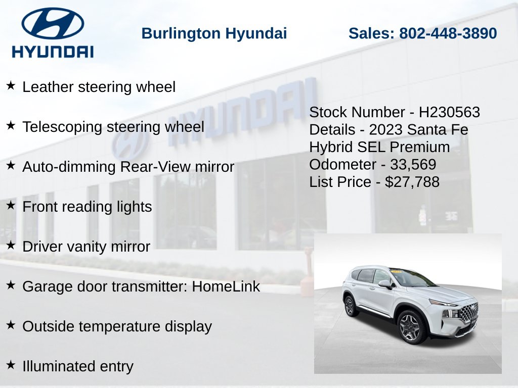 2023 Hyundai Santa Fe SEL Premium HEV - Photo 30