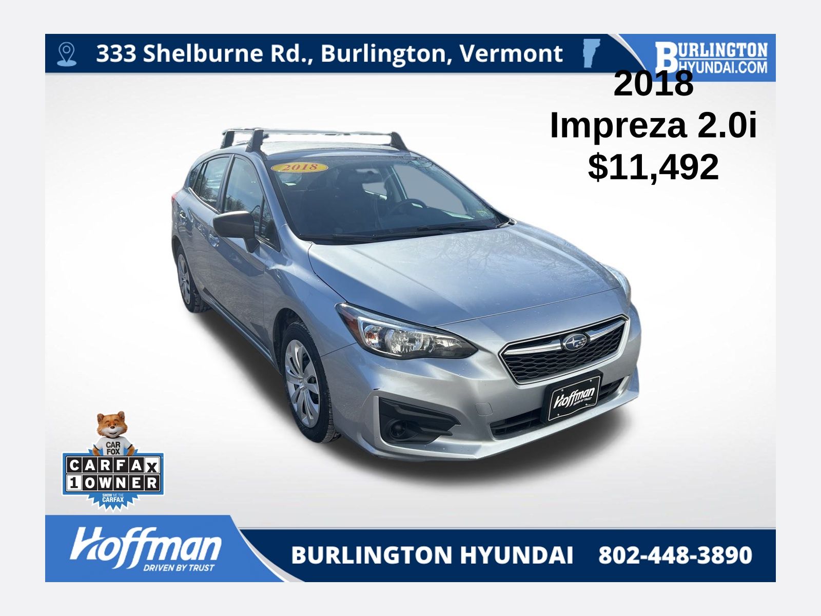 2018 Subaru Impreza Base