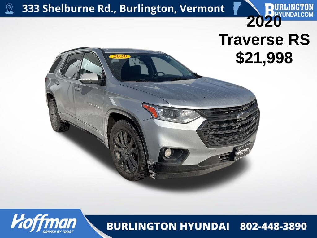 Used 2020 Chevrolet Traverse RS SUV