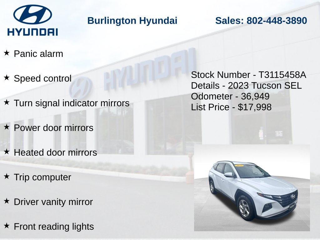 2023 Hyundai Tucson SEL - Photo 20