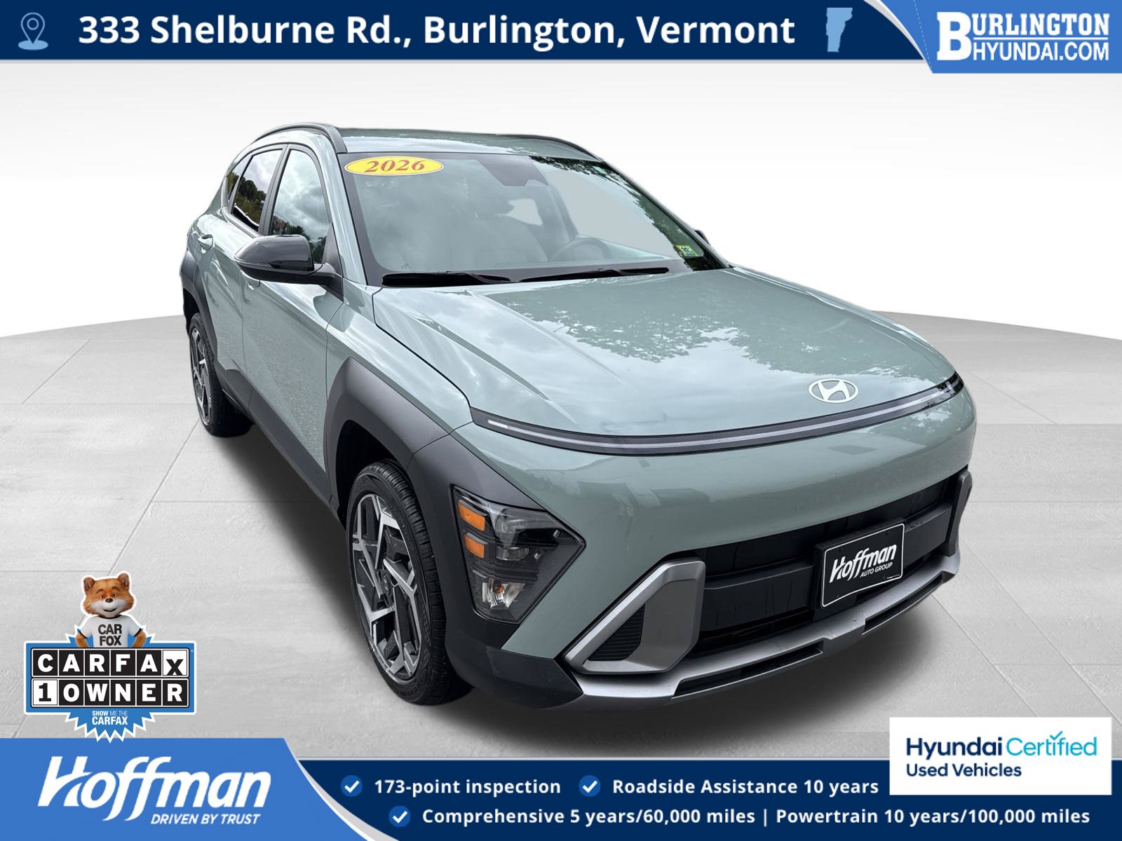Used 2026 Hyundai Kona SEL Premium SUV KM8HDCA3XTU349824 in Watertown, CT