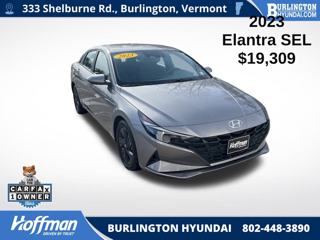 Used 2023 Hyundai Elantra SEL Sedan