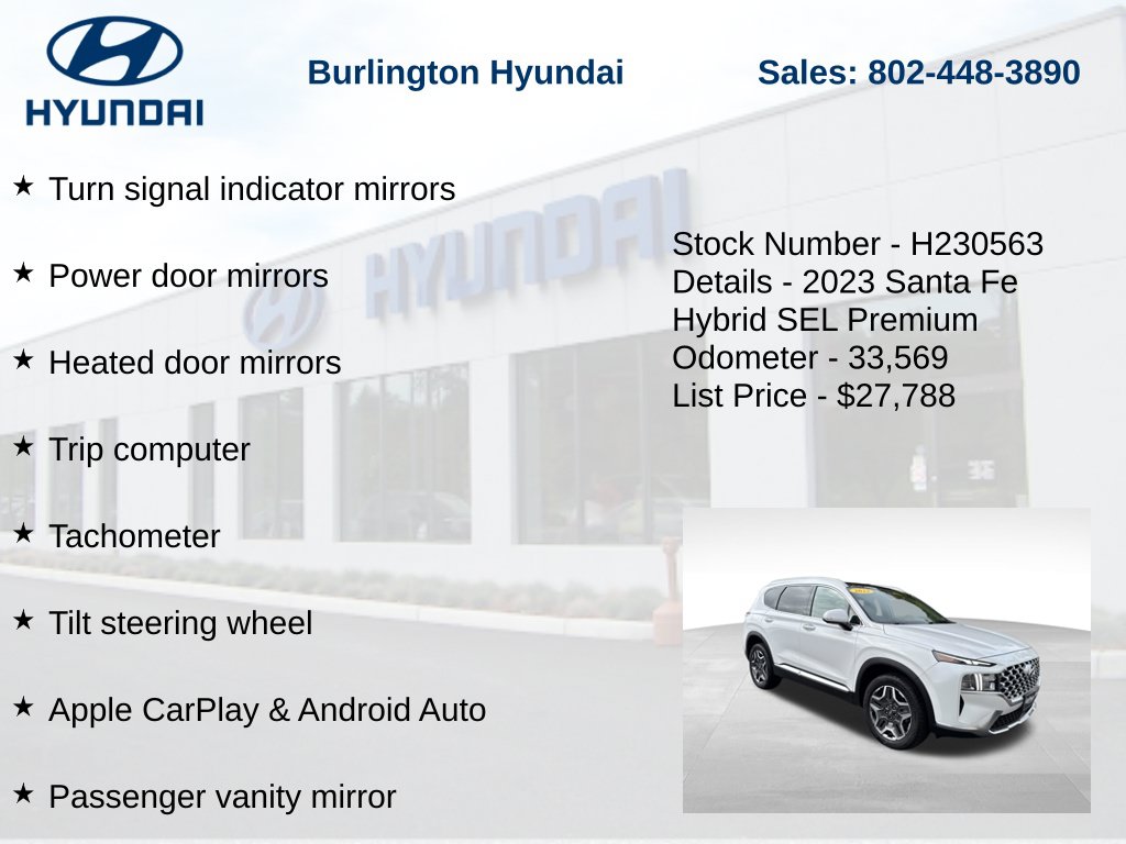 2023 Hyundai Santa Fe SEL Premium HEV - Photo 25