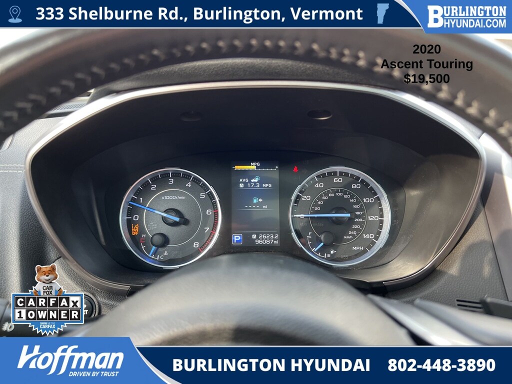 Used 2020 Subaru Ascent Touring 7-Passenger SUV