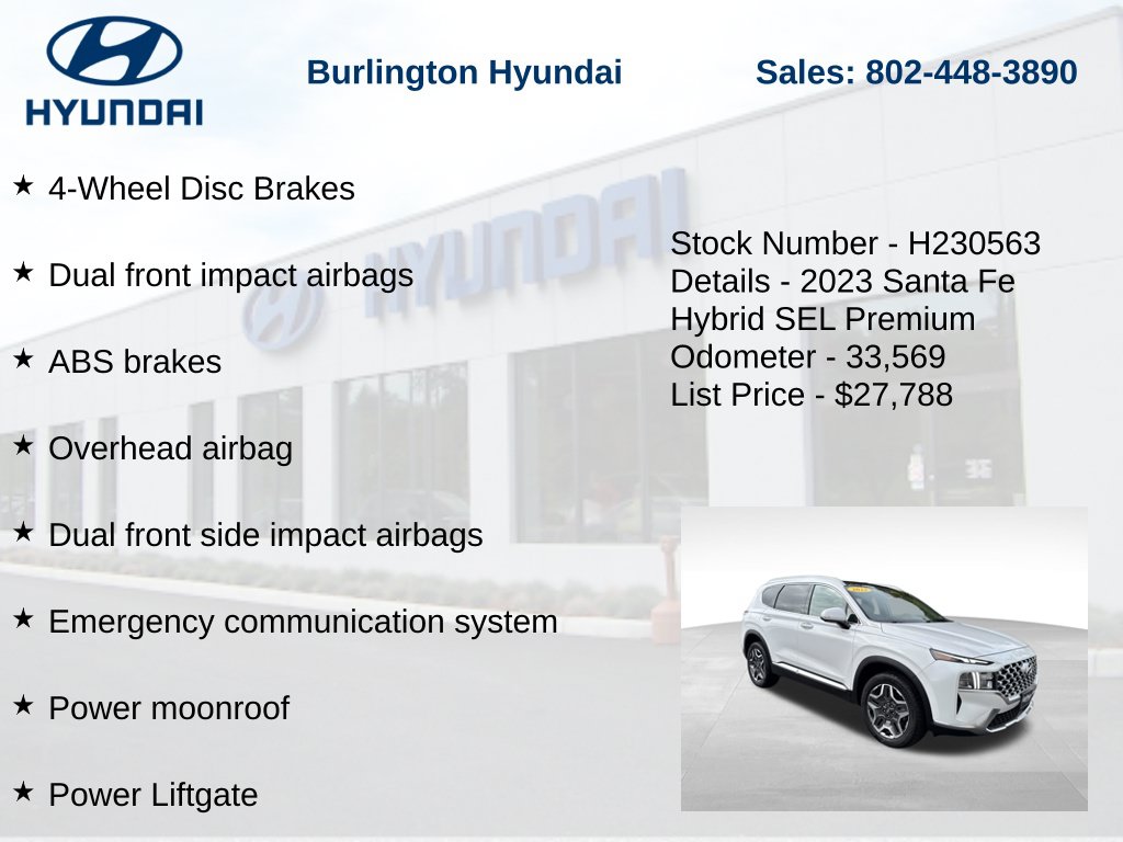 2023 Hyundai Santa Fe SEL Premium HEV - Photo 15