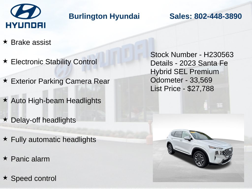 2023 Hyundai Santa Fe SEL Premium HEV - Photo 20