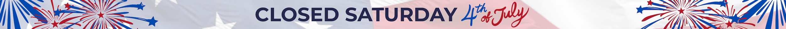 Closed Fourth of July