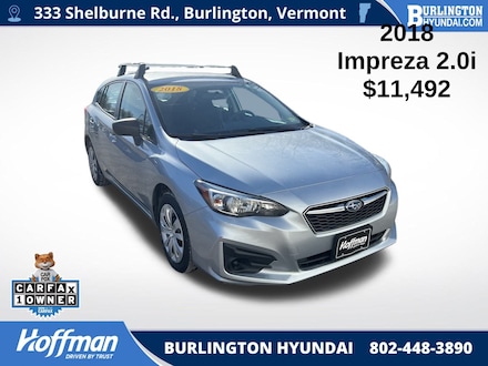 2018 Subaru Impreza 2.0i 5-door
