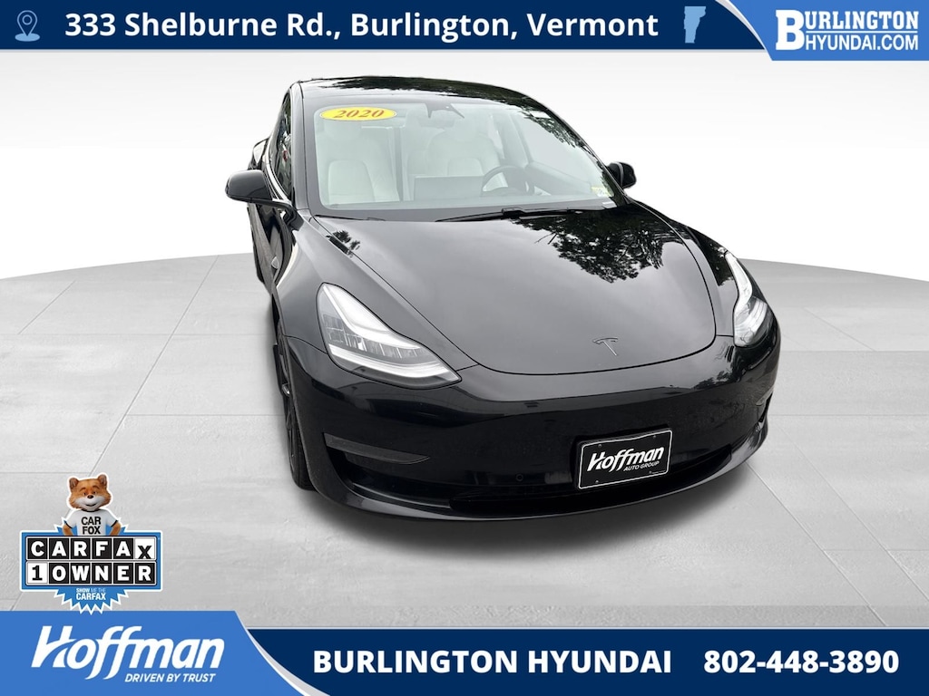 Used 2020 Tesla Model 3 Long Range Sedan