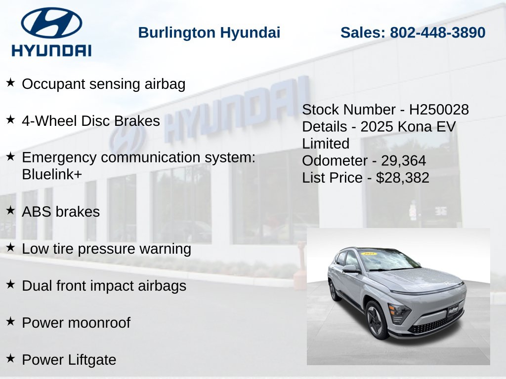 2025 Hyundai Kona EV Limited - Photo 15