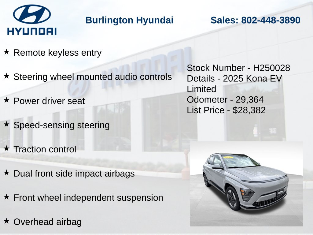 2025 Hyundai Kona EV Limited - Photo 10