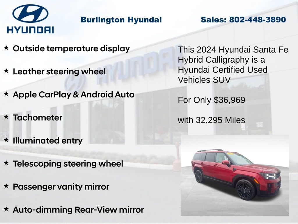 2024 Hyundai Santa Fe Calligraphy - Photo 24