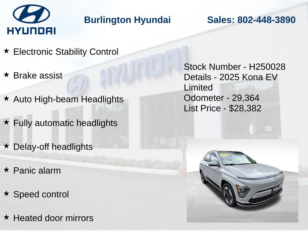 2025 Hyundai Kona EV Limited - Photo 20
