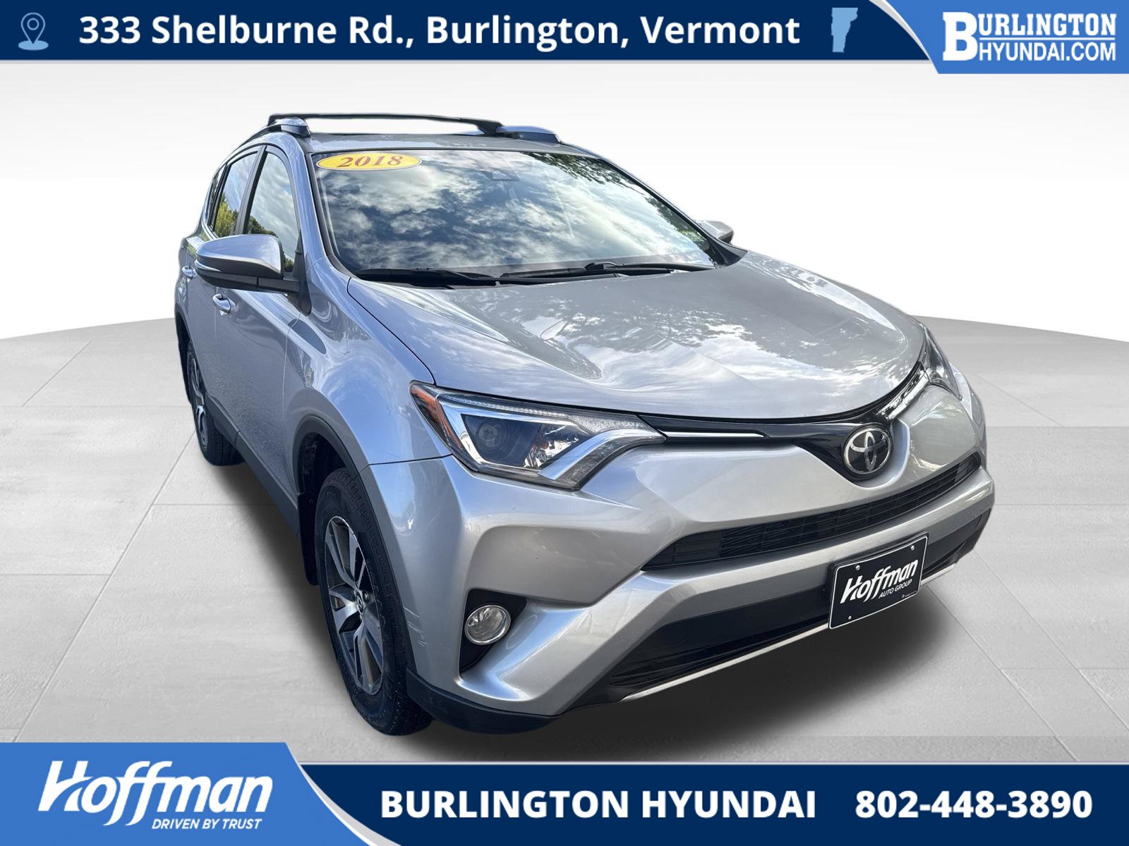 Used 2018 Toyota RAV4 XLE SUV JTMRFREV8JJ224529 in Watertown, CT