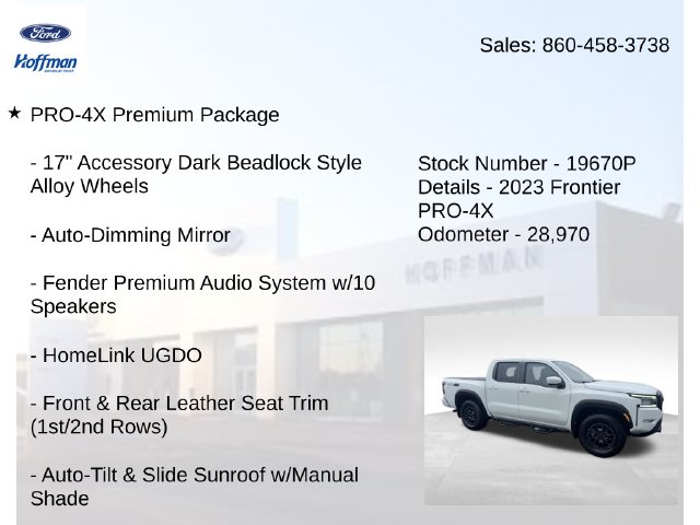 2023 Nissan Frontier PRO-4X - Photo 15