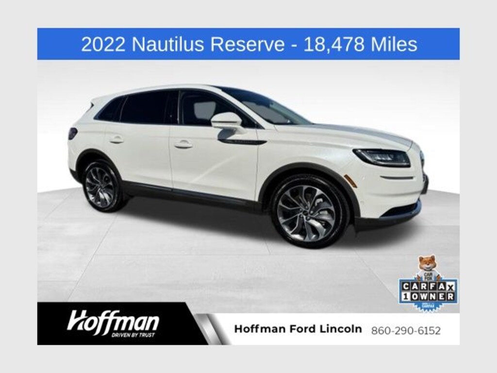 Certified 2022 Lincoln Nautilus Reserve SUV