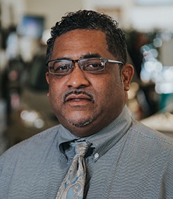 Staff member Richard Gonzales from 32e9821b8151