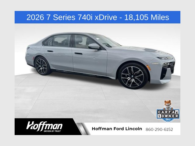Used 2026 BMW 7 Series 740i xDrive Sedan WBA33EH06TCW58864 in Watertown, CT