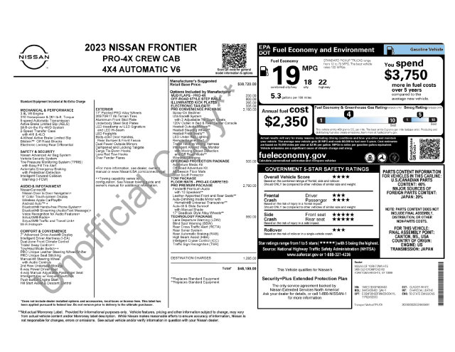 2023 Nissan Frontier PRO-4X - Photo 34