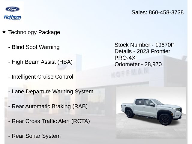 2023 Nissan Frontier PRO-4X - Photo 20