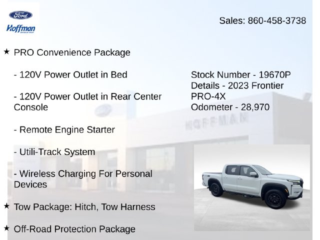 2023 Nissan Frontier PRO-4X - Photo 10