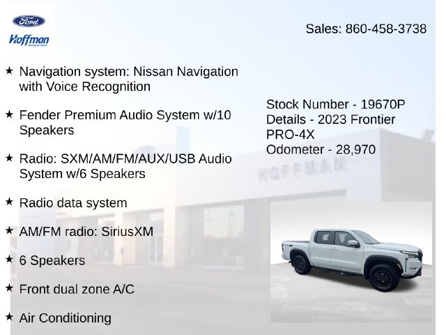 2023 Nissan Frontier PRO-4X - Photo 25