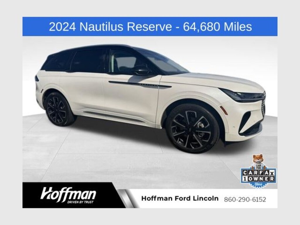 Certified 2024 Lincoln Nautilus Reserve SUV