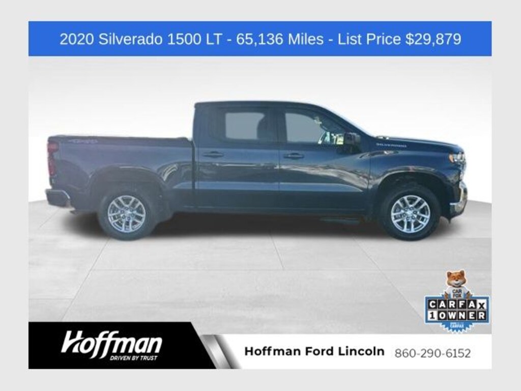 Used 2020 Chevrolet Silverado 1500 LT Truck Crew Cab