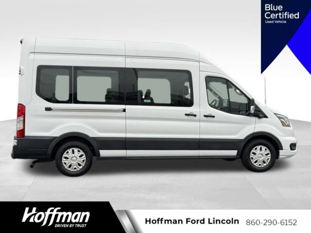 Certified 2023 Ford Transit-350 Passenger Wagon High Roof Van
