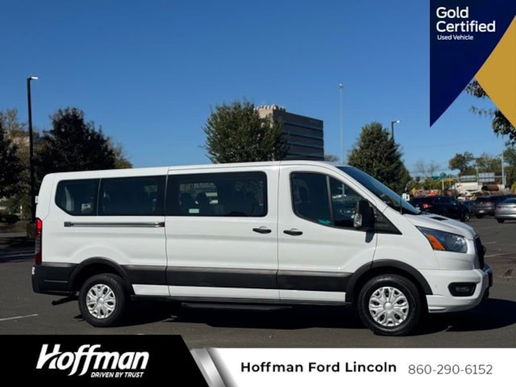 Certified 2022 Ford Transit-350 Passenger  Wagon Low Roof Van