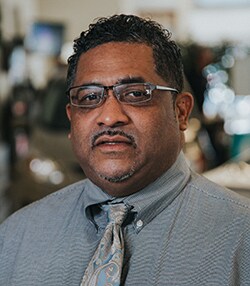 Staff member Richard Gonzales from 959bc0d845a6