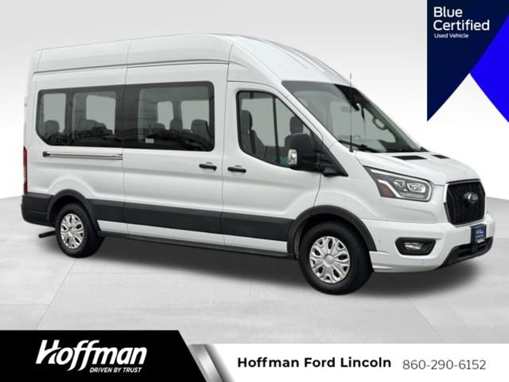 Certified 2023 Ford Transit-350 Passenger Wagon High Roof Van