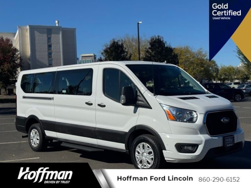 Certified 2022 Ford Transit-350 Passenger  Wagon Low Roof Van