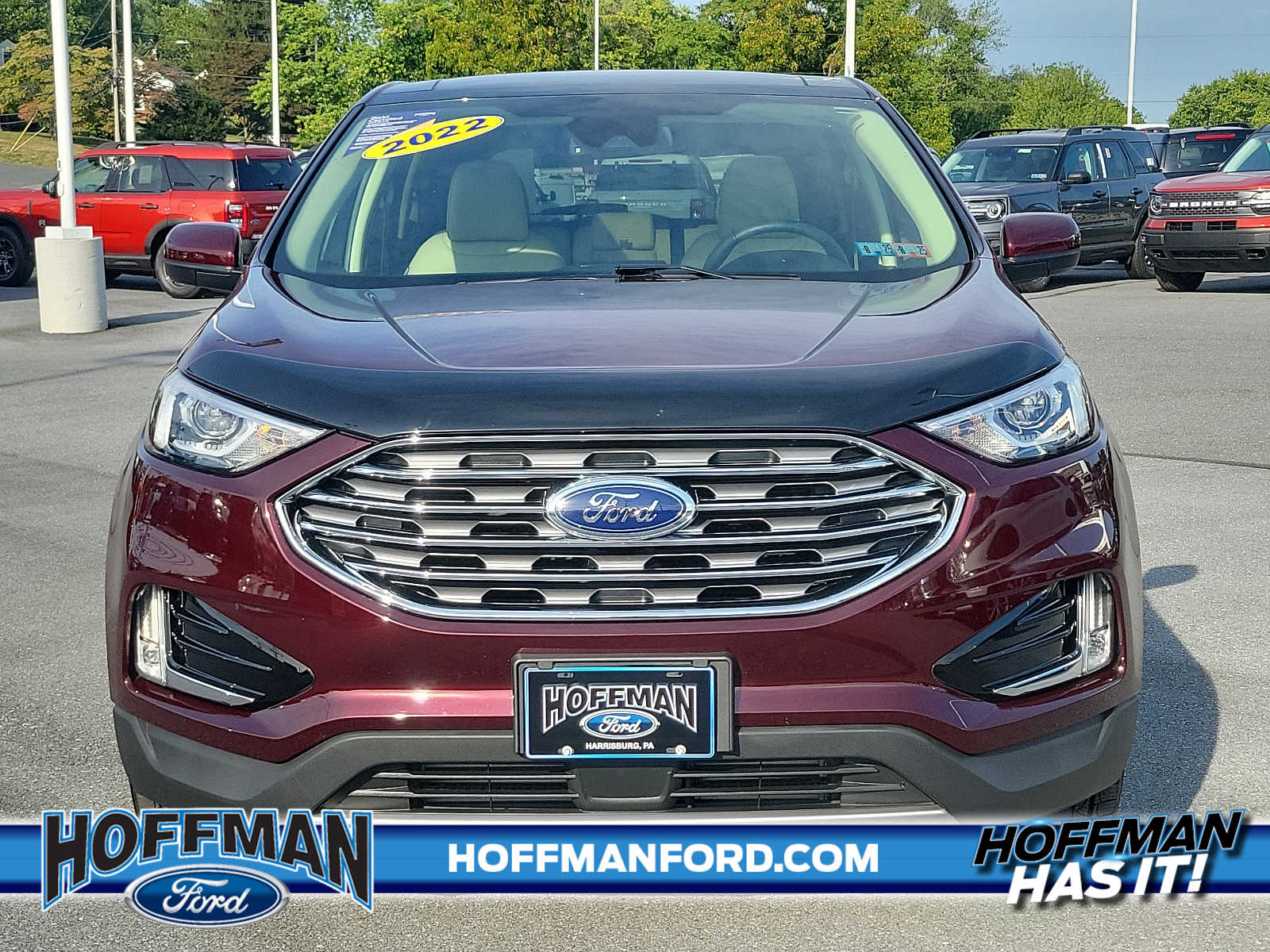 Certified 2022 Ford Edge SEL with VIN 2FMPK4J96NBA08411 for sale in Harrisburg, PA