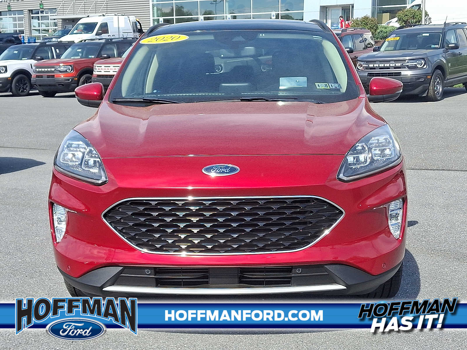 Certified 2020 Ford Escape Titanium with VIN 1FMCU9J92LUA91056 for sale in Harrisburg, PA