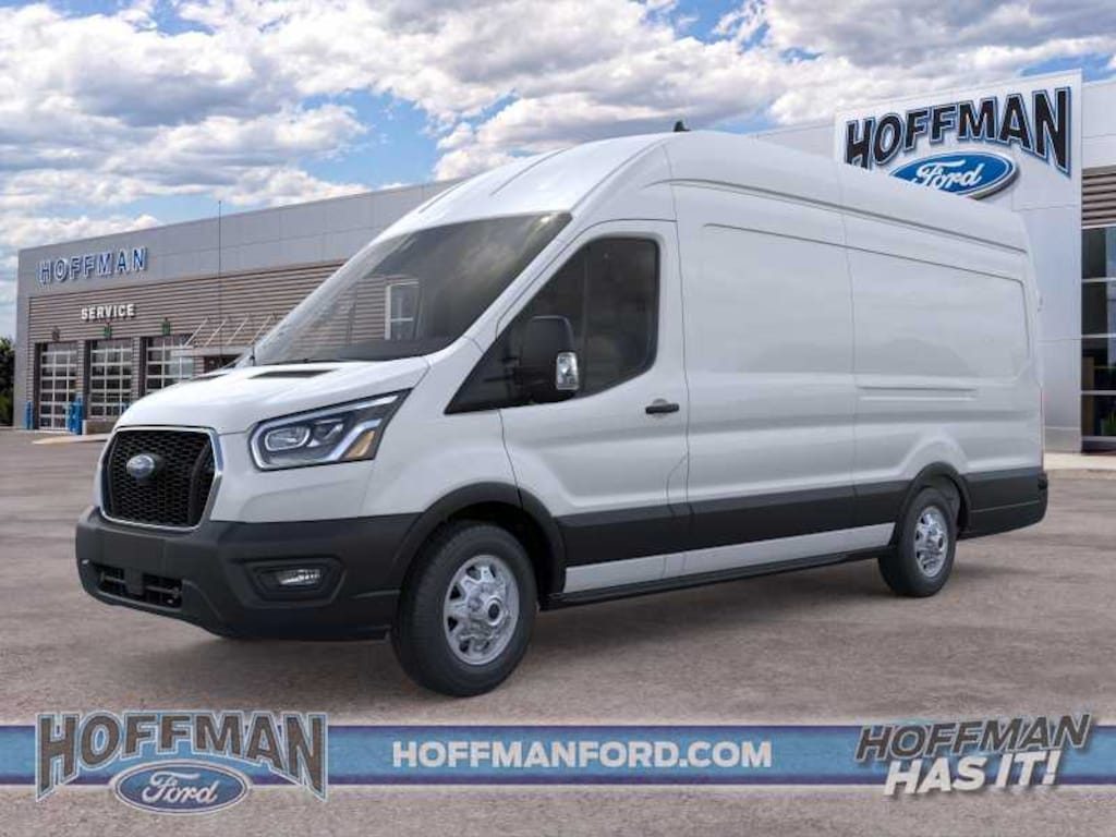 New 2025 Ford Transit T-350HD HR Cargo Van High Roof Ext. Van