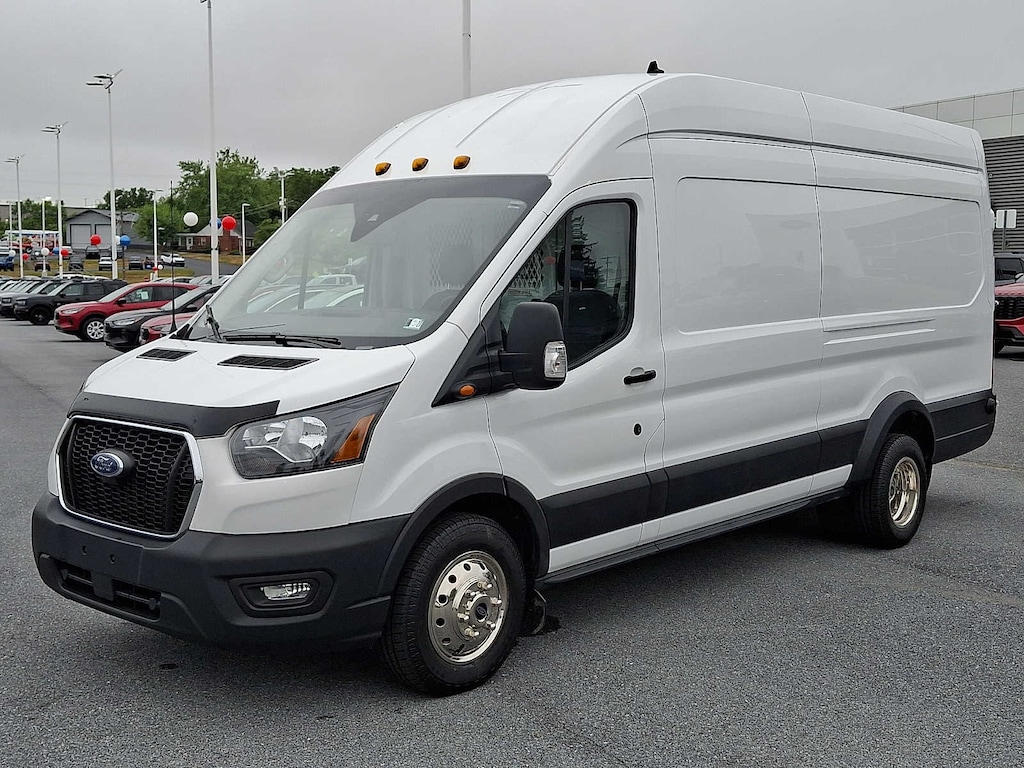 Used 2025 Ford Transit Cargo Van T-350 HD 148 EL Hi Rf 11000 GVWR DRW AWD