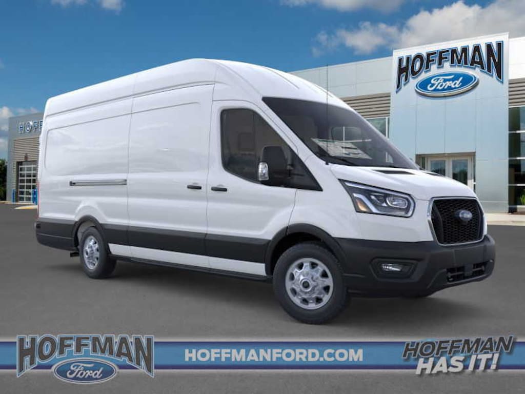 New 2025 Ford Transit T-350HD HR Cargo Van High Roof Ext. Van
